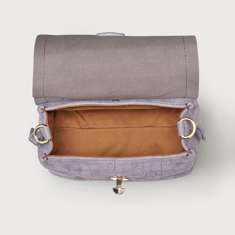 Zanellato BORSA POSTINA® BABY IN PELLE NABUK GREY PIOGGIA | Zanellato Convenienza