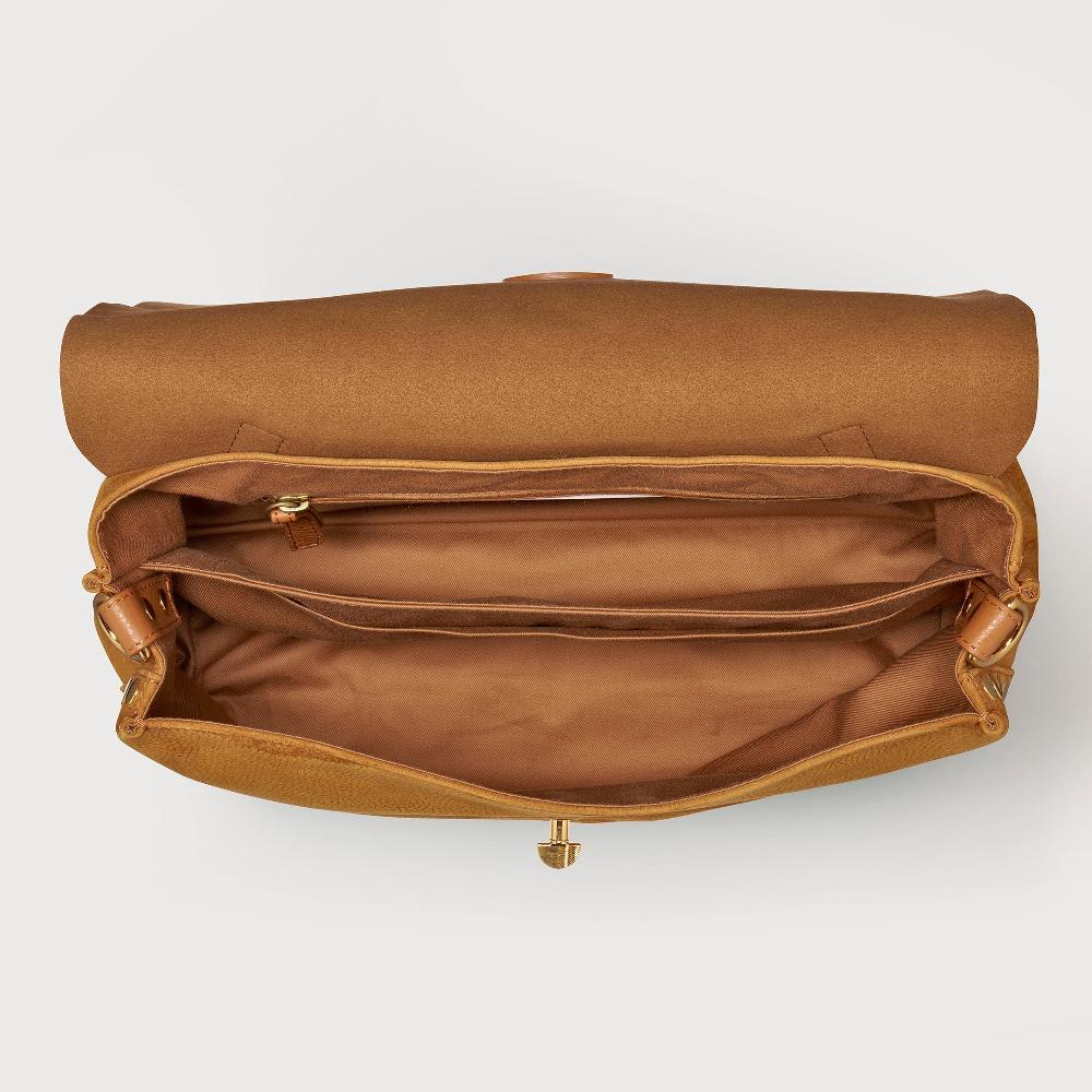 Zanellato BORSA POSTINA® MEDIUM IN PELLE NABUK BROWN BRANDY | Zanellato Novità