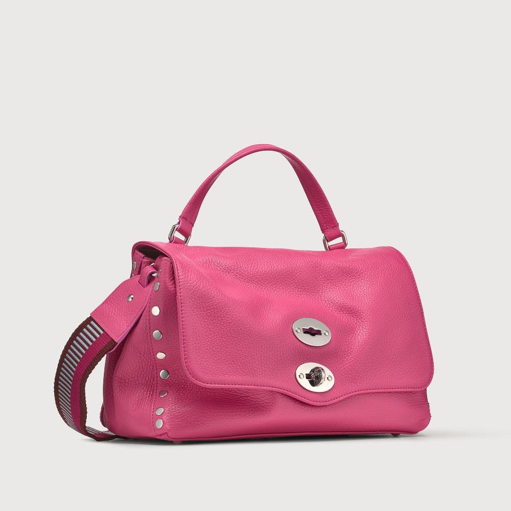Zanellato BORSA POSTINA® SMALL IN PELLE MARTELLATA PINK ORCHIDEA | Zanellato Presa