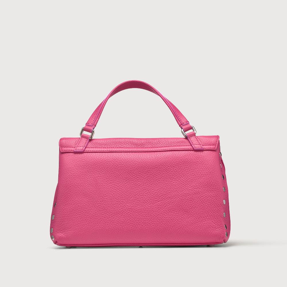 Zanellato BORSA POSTINA® SMALL IN PELLE MARTELLATA PINK ORCHIDEA | Zanellato Presa