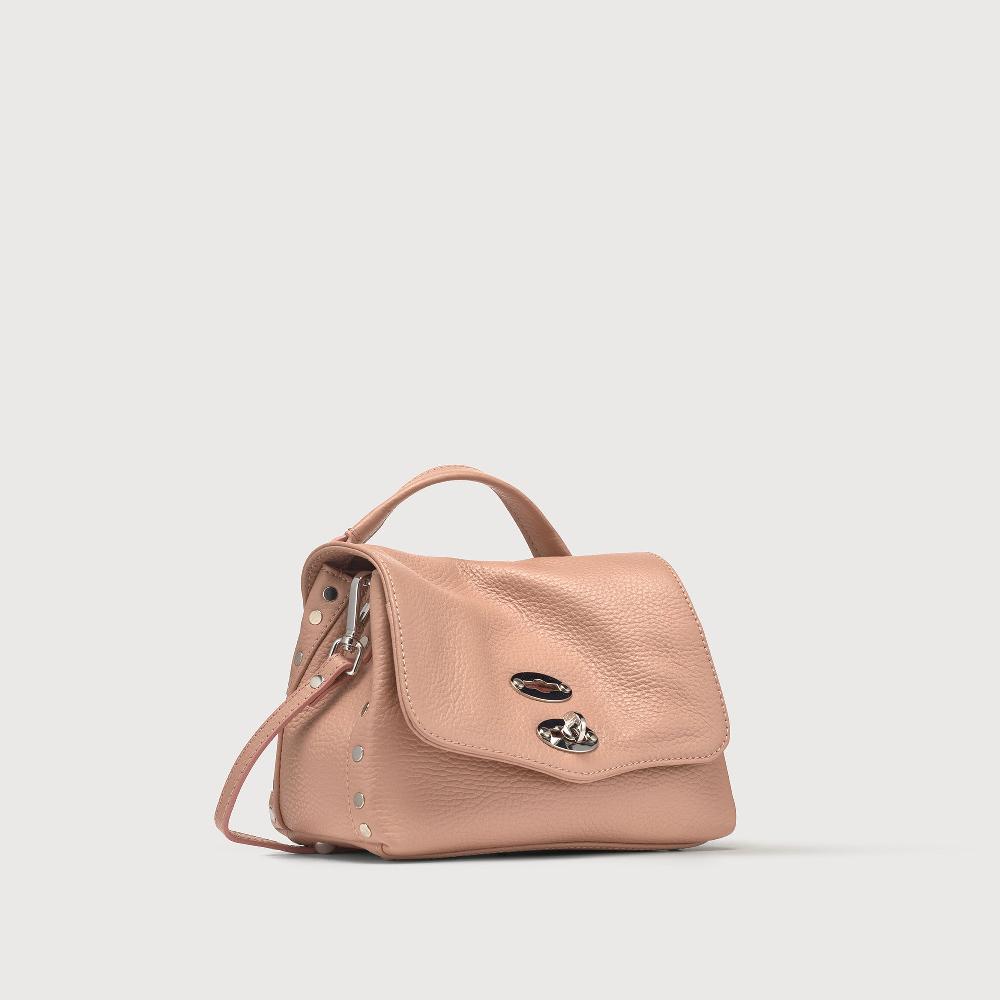 Zanellato BORSA POSTINA® BABY IN PELLE MARTELLATA PINK NUDE | Zanellato Offerta