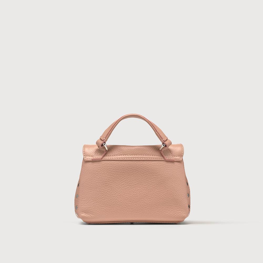 Zanellato BORSA POSTINA® BABY IN PELLE MARTELLATA PINK NUDE | Zanellato Offerta