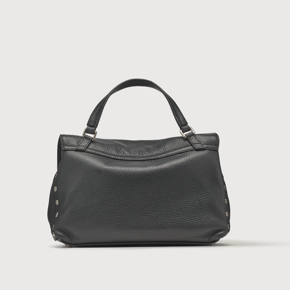 Zanellato BORSA POSTINA® SMALL IN PELLE MARTELLATA BLACK NERO | Zanellato Offerte