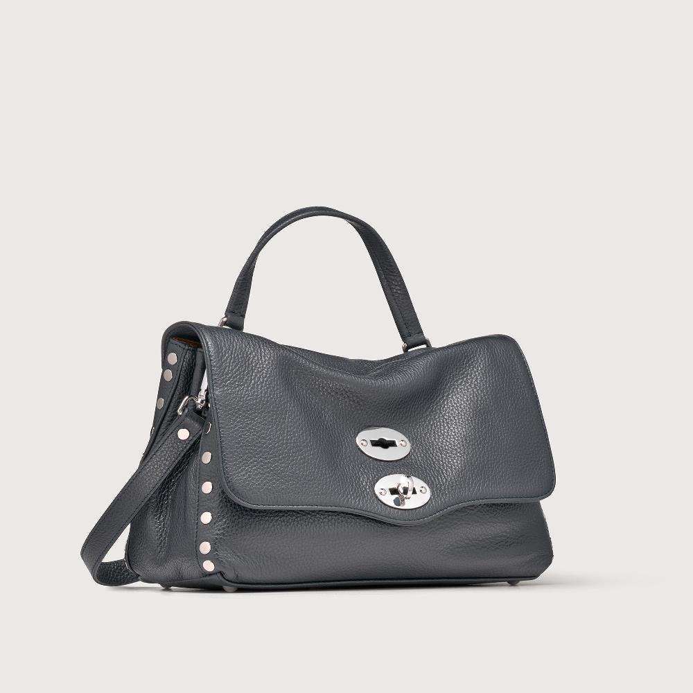 Zanellato BORSA POSTINA® SMALL IN PELLE MARTELLATA DARK NAVY | Zanellato Vendite Flash