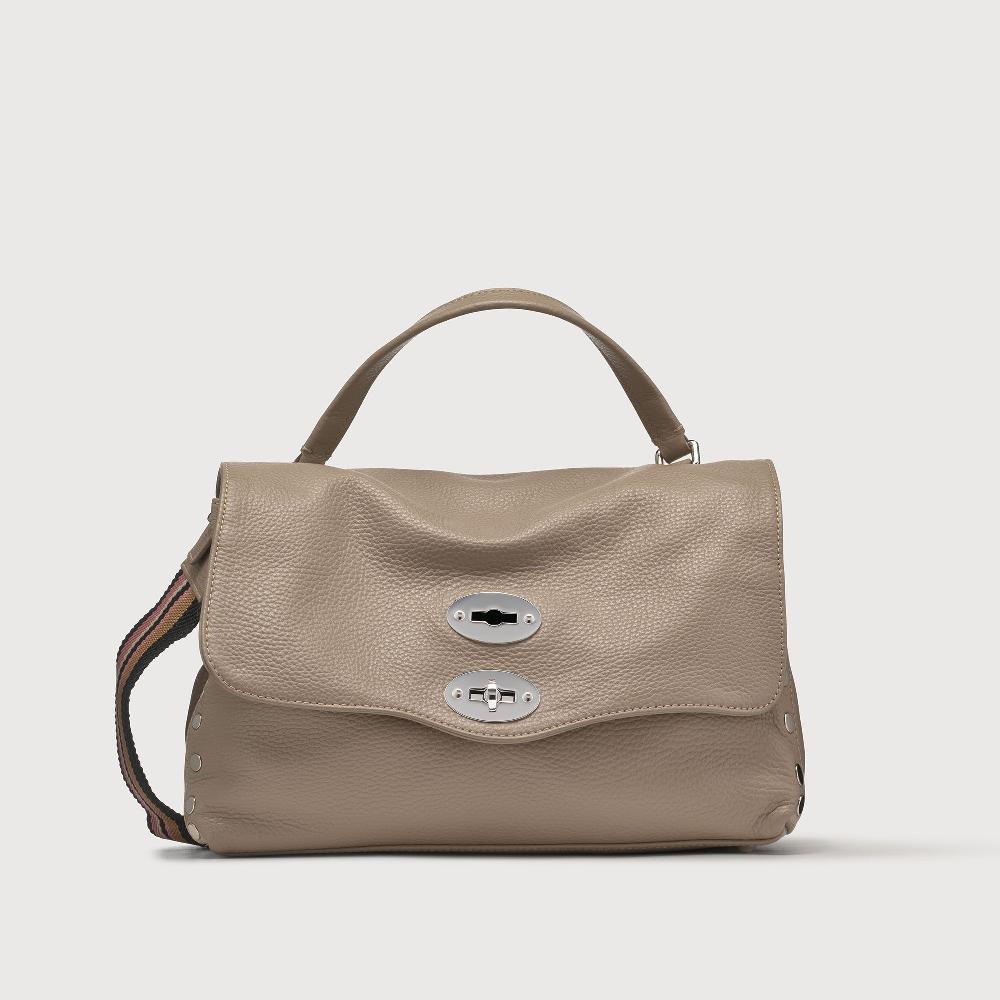 Zanellato BORSA POSTINA® SMALL IN PELLE MARTELLATA CRETA | Zanellato Acquista Ora