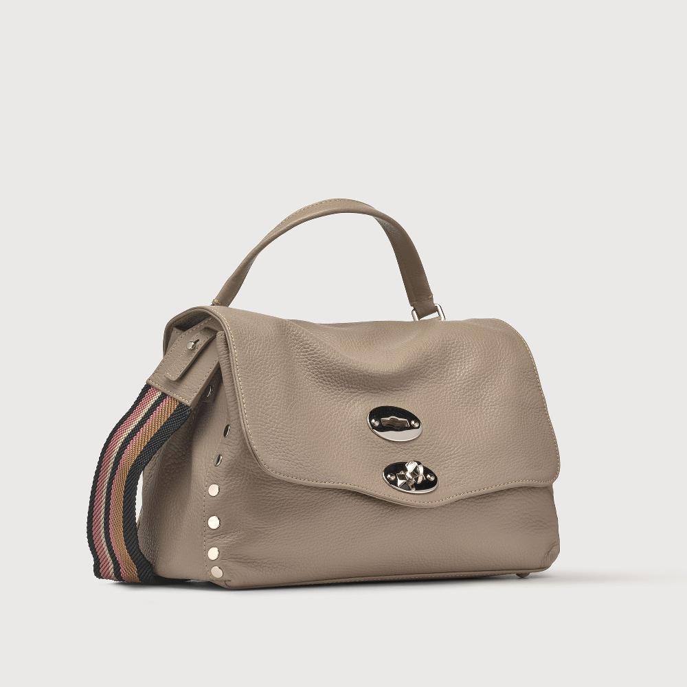 Zanellato BORSA POSTINA® SMALL IN PELLE MARTELLATA CRETA | Zanellato Acquista Ora