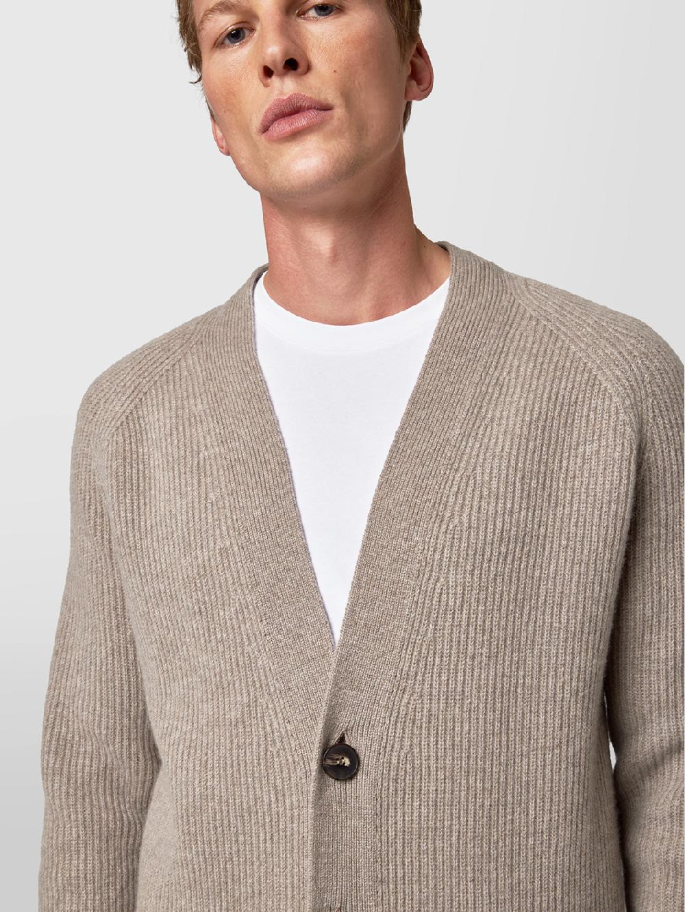 Alpha studio CARDIGAN IN CASHMERE COSTA INGLESE Moda