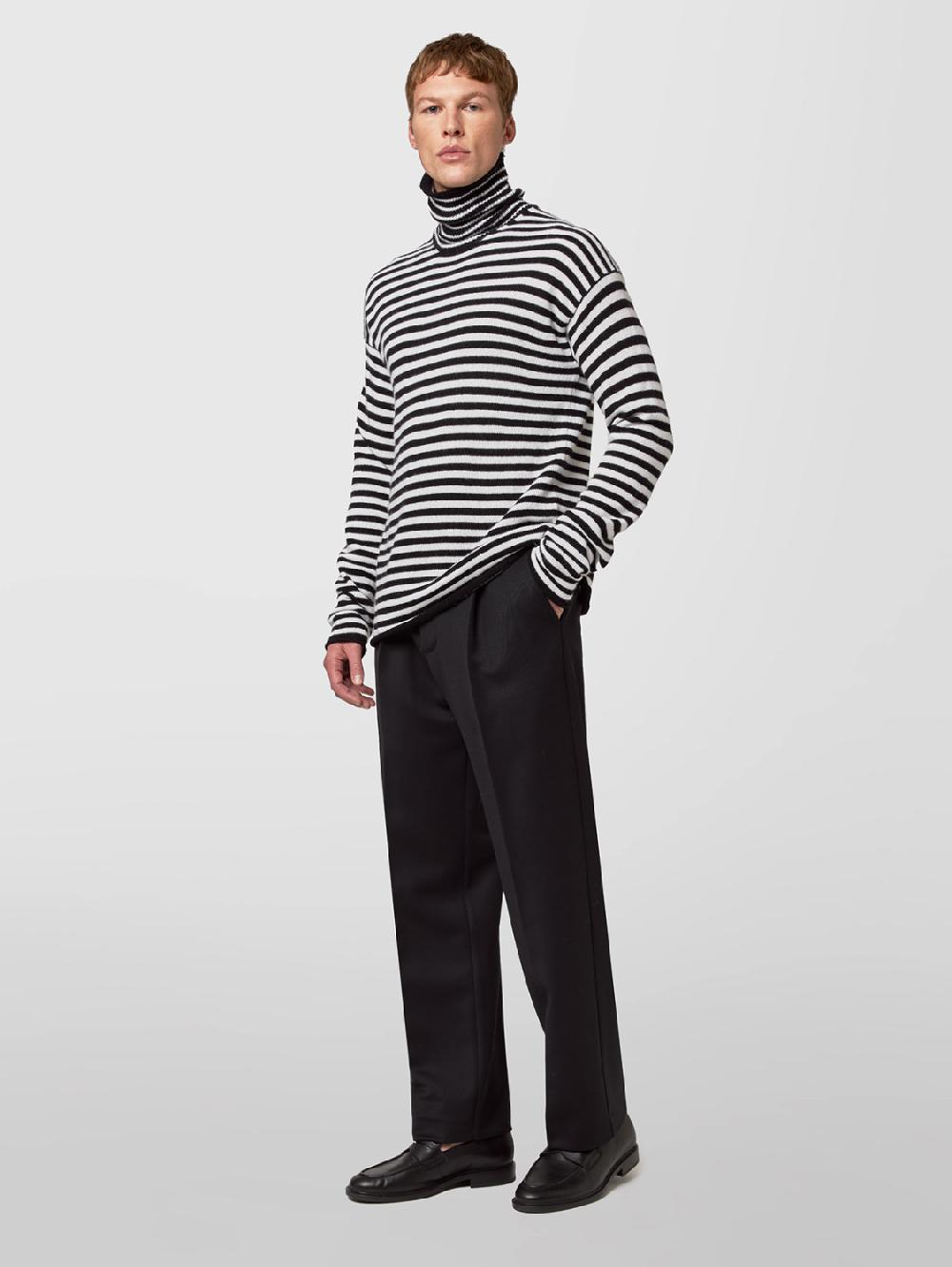 Alpha studio LUPETTO RIGATO IN LANA E CASHMERE Soddisfazione Garantita