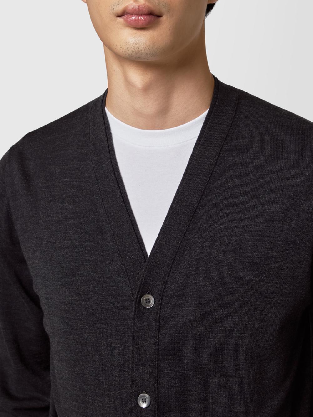 Alpha studio CARDIGAN IN MERINOS ULTRAFINE Negozi Online