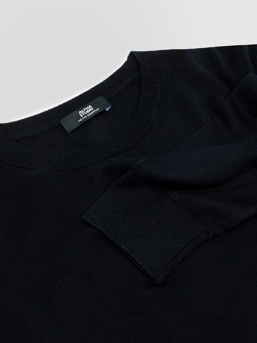 Alpha studio GIROCOLLO IN SETA E CASHMERE In Linea
