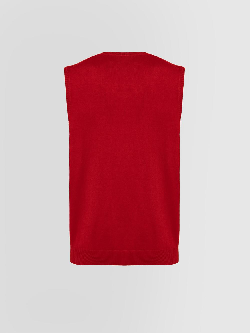 Alpha studio GILET IN VISCOSA Affare Del Giorno