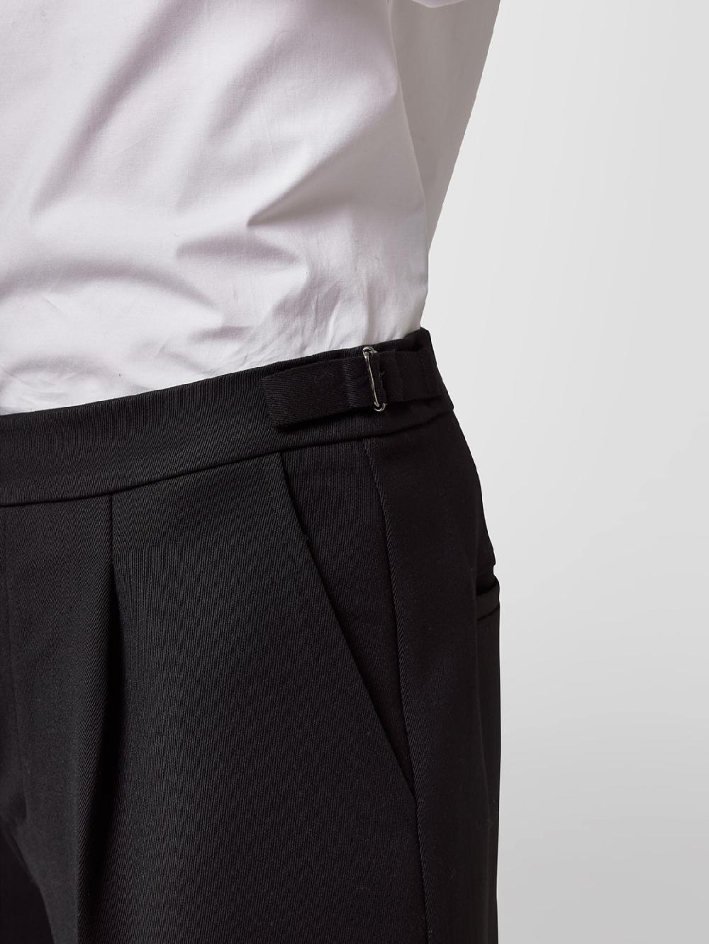 Alpha studio PANTALONE OVER IN GABARDINA DI LANA Outlet