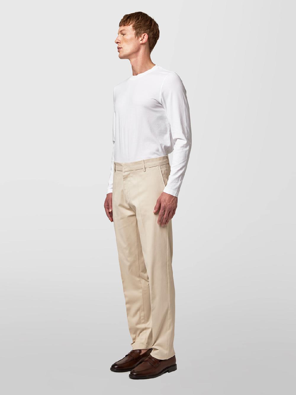 Alpha studio PANTALONE CHINO IN COTONE In Vendita
