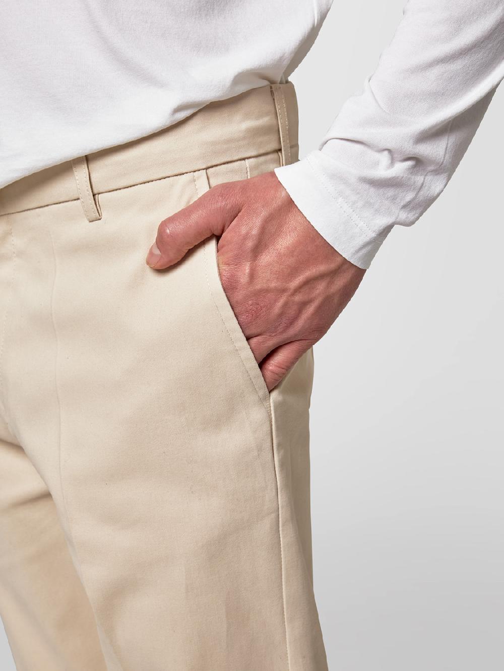 Alpha studio PANTALONE CHINO IN COTONE In Vendita