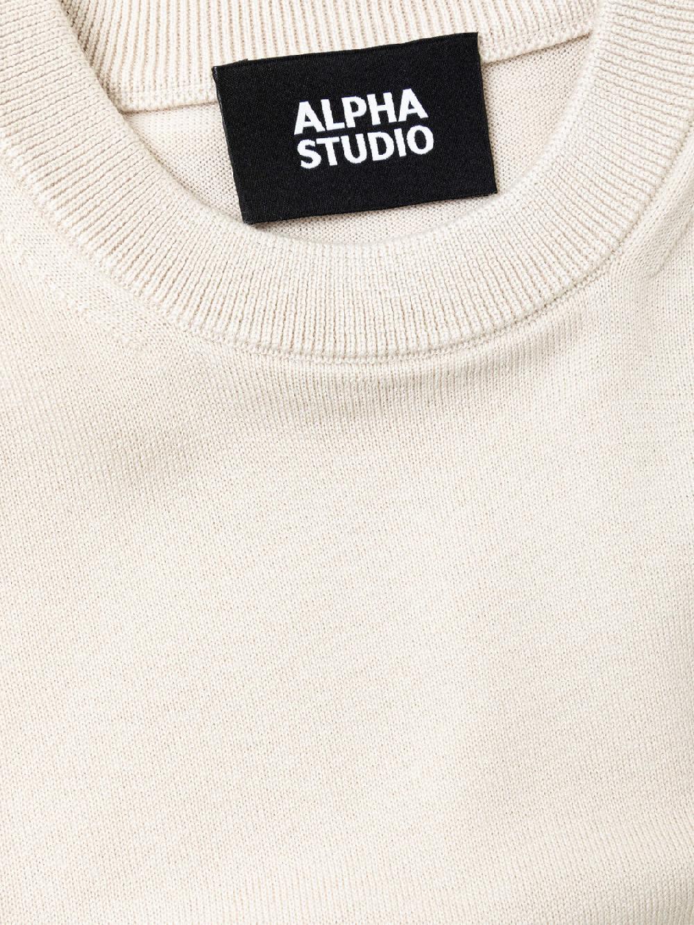 Alpha studio GIRO PONCHO RASATO S/M Saldi Di Fabbrica