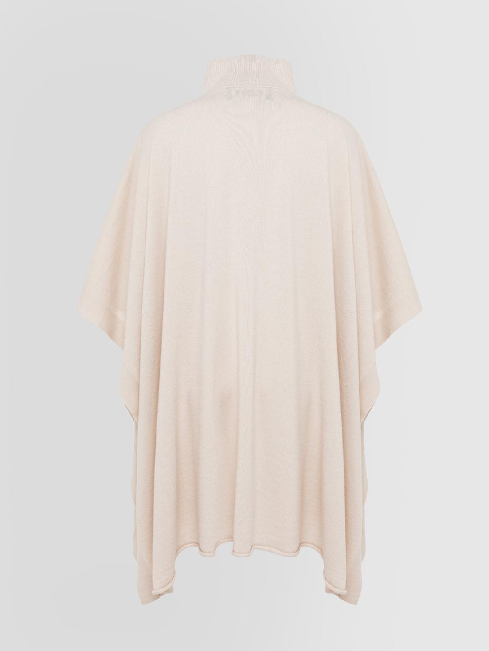 Alpha studio LUPETTO ZIP PONCHO RASATO Vendite Flash