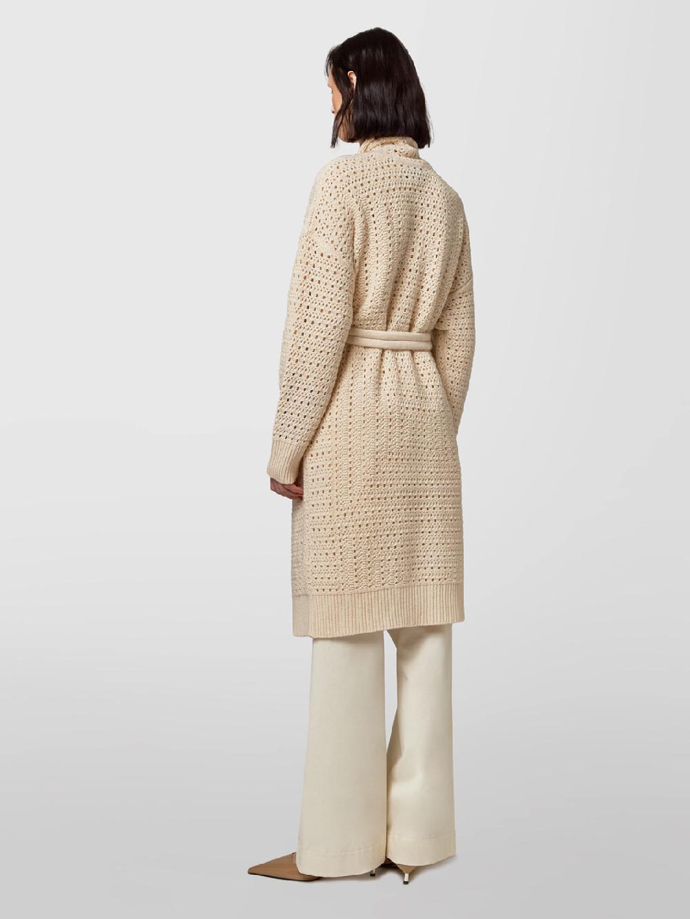 Alpha studio MAXI CARDIGAN PUNTO MAGLIA Moda