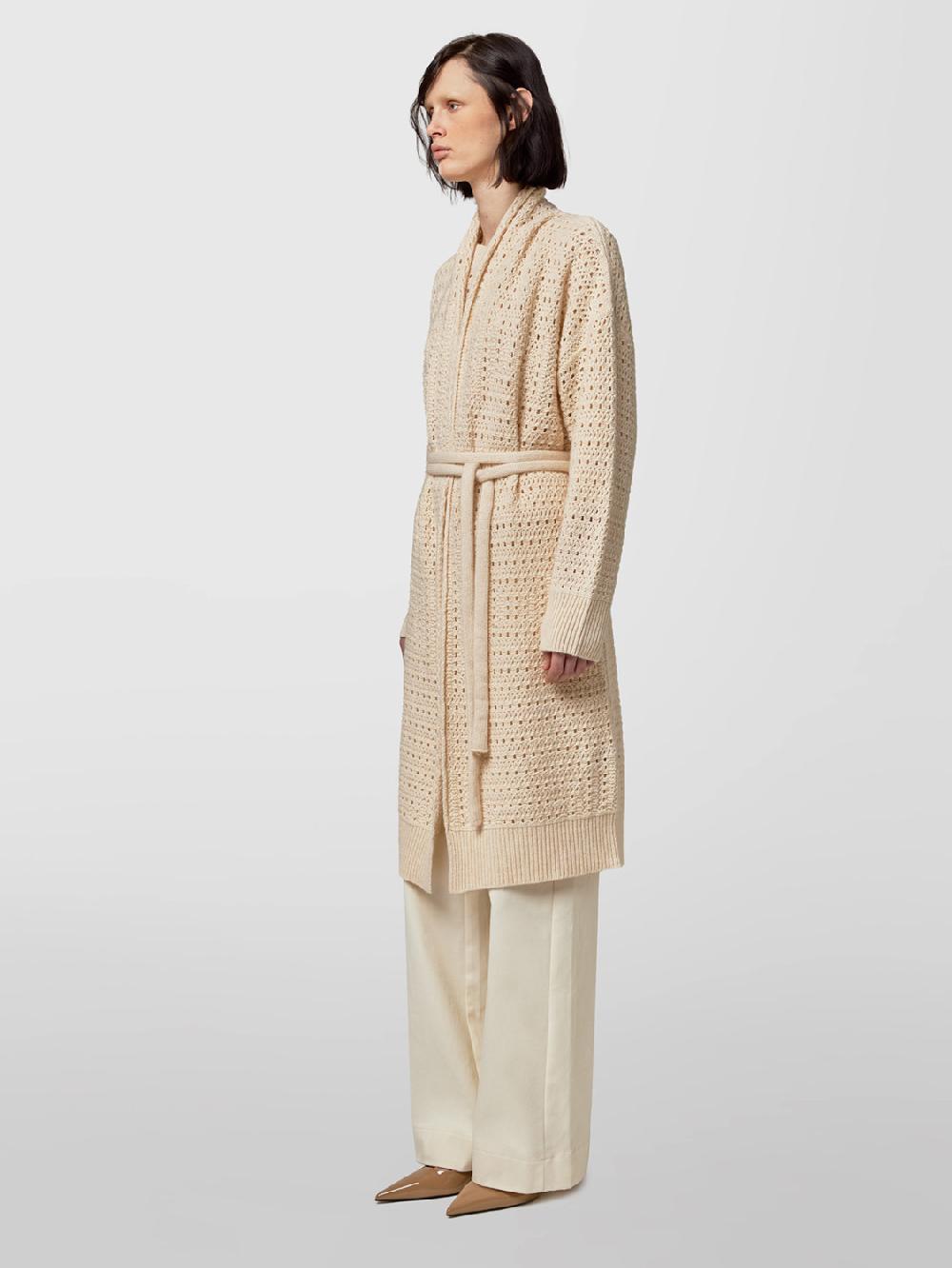 Alpha studio MAXI CARDIGAN PUNTO MAGLIA Moda