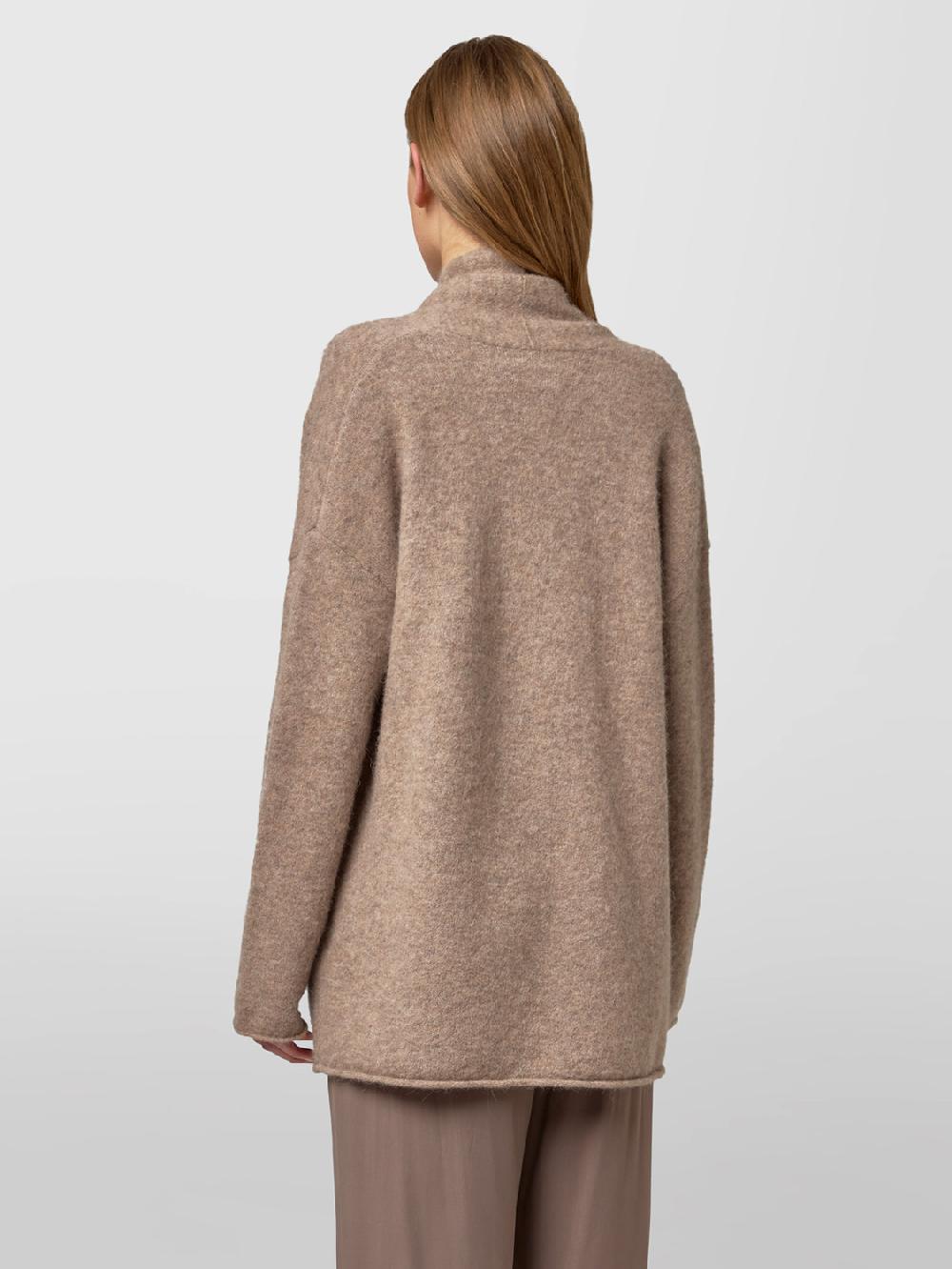 Alpha studio CARDIGAN DOPPIOPETTO RASATO BRUSHED Negozi Online