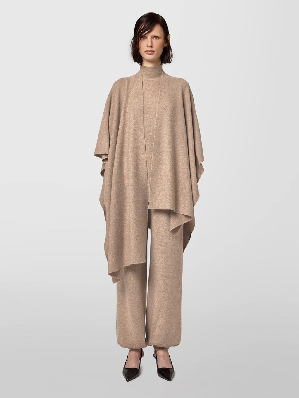 Alpha studio PONCHO LINKS URBAN CASHMERE Offerta esclusiva
