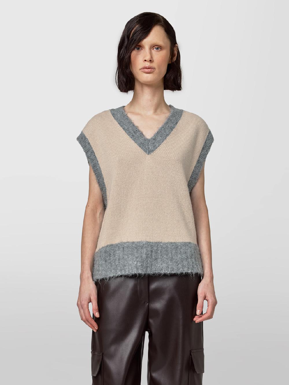Alpha studio SCOLLO V S/M RASATO BI-MATERIALE Saldi