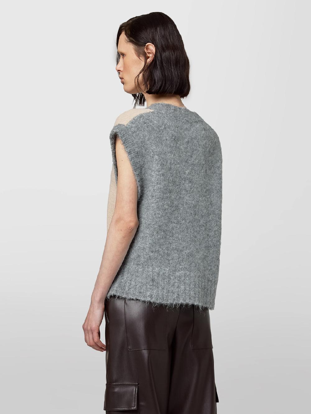 Alpha studio SCOLLO V S/M RASATO BI-MATERIALE Saldi