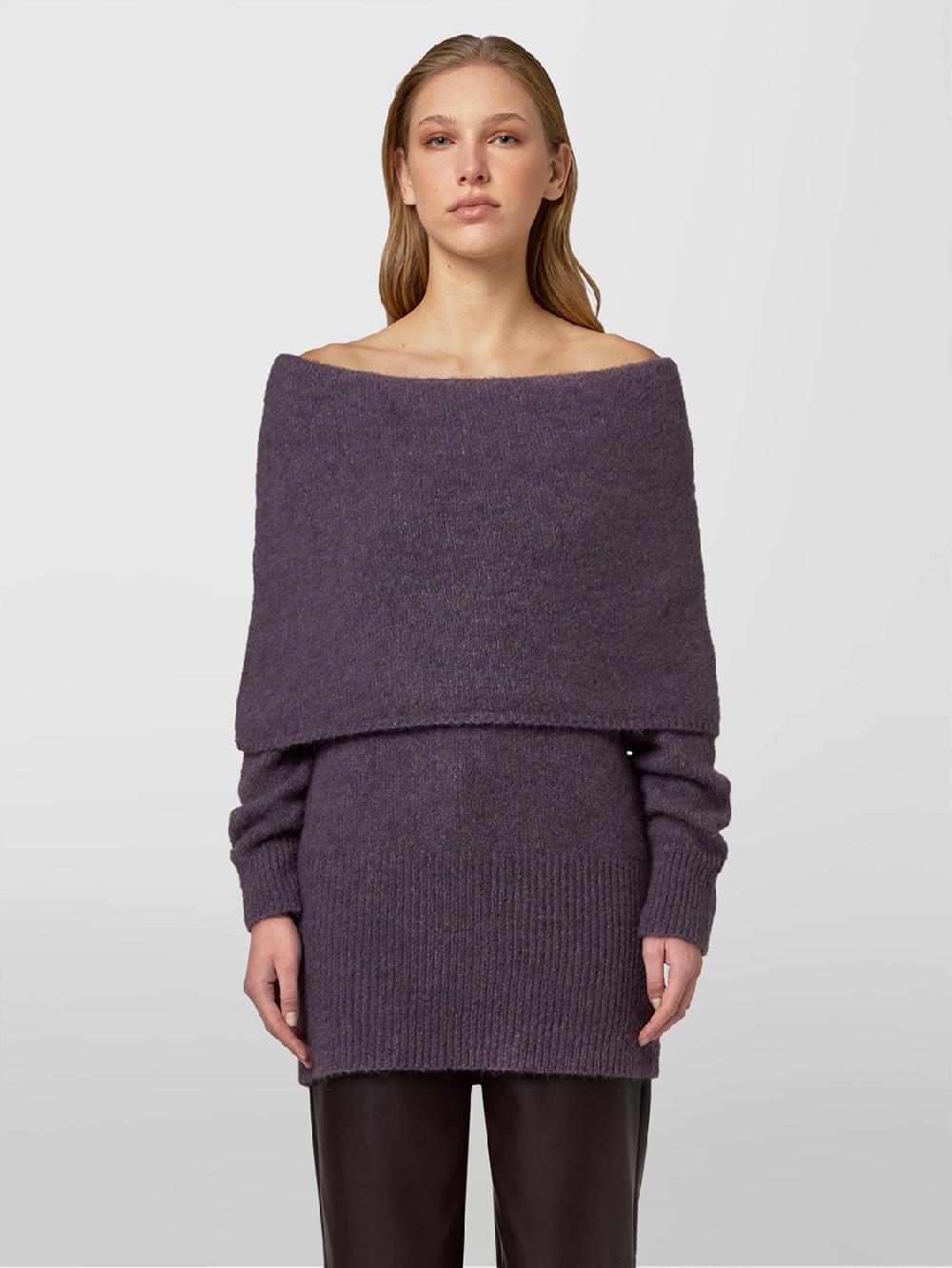Alpha studio COLLO DECOLLETE M/L RASATO Vendita Economica