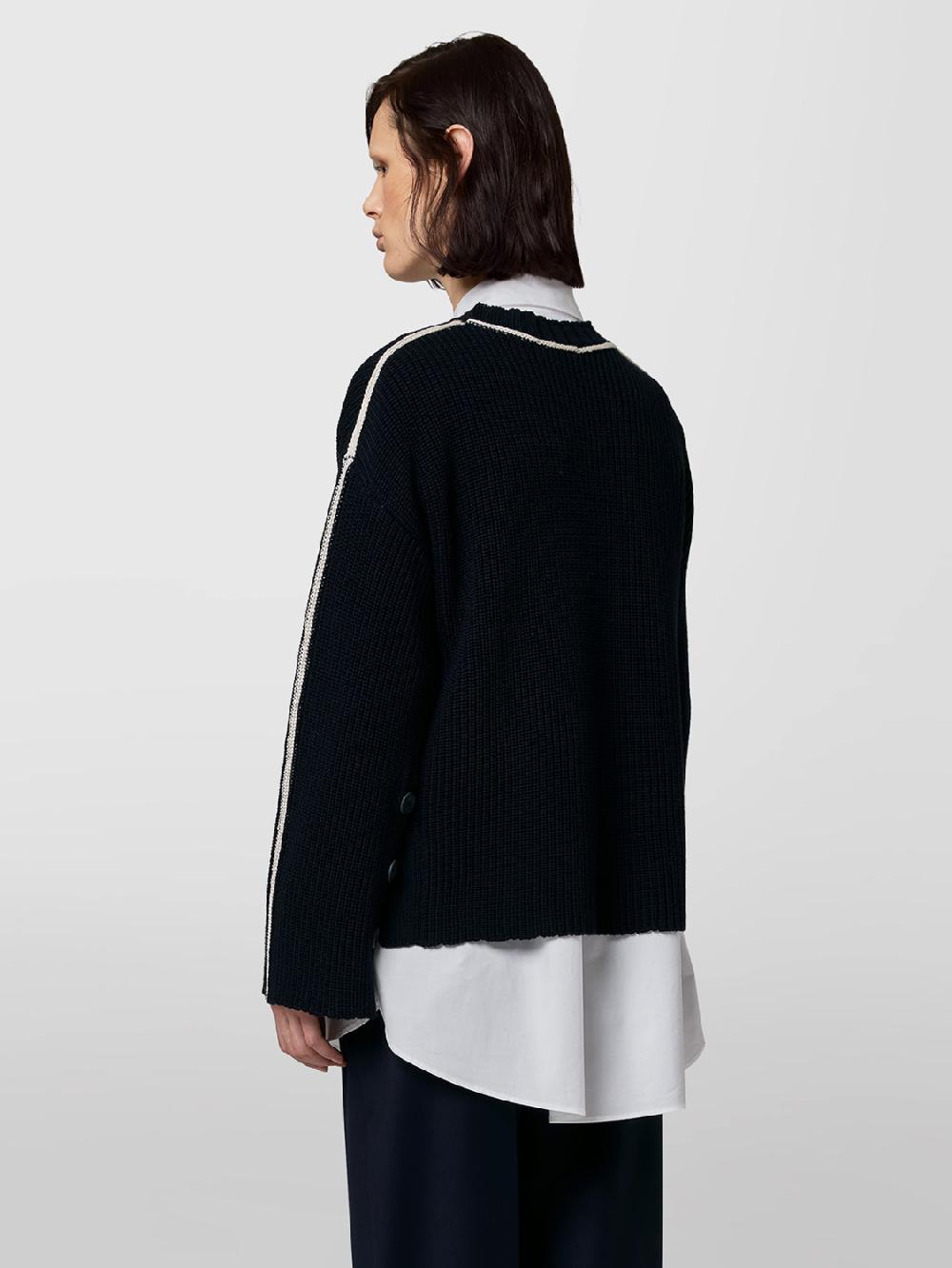 Alpha studio GIROCOLLO M/L MAGLIA PERLATA 2025