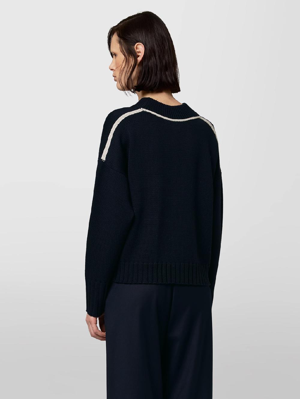 Alpha studio GIROCOLLO M/L RASATO Italy