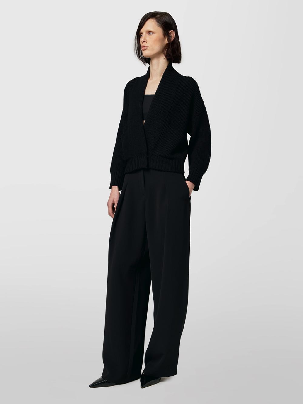 Alpha studio CARDIGAN BLOUSON M/L RASATO In Linea