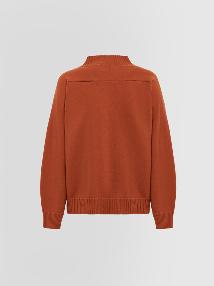 Alpha studio GIROCOLLO SELLA IN CASHMERE Qualità Garantita
