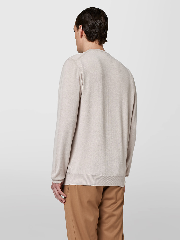Alpha studio SCOLLO A V BASIC IN CASHMERE Fino Al -60%