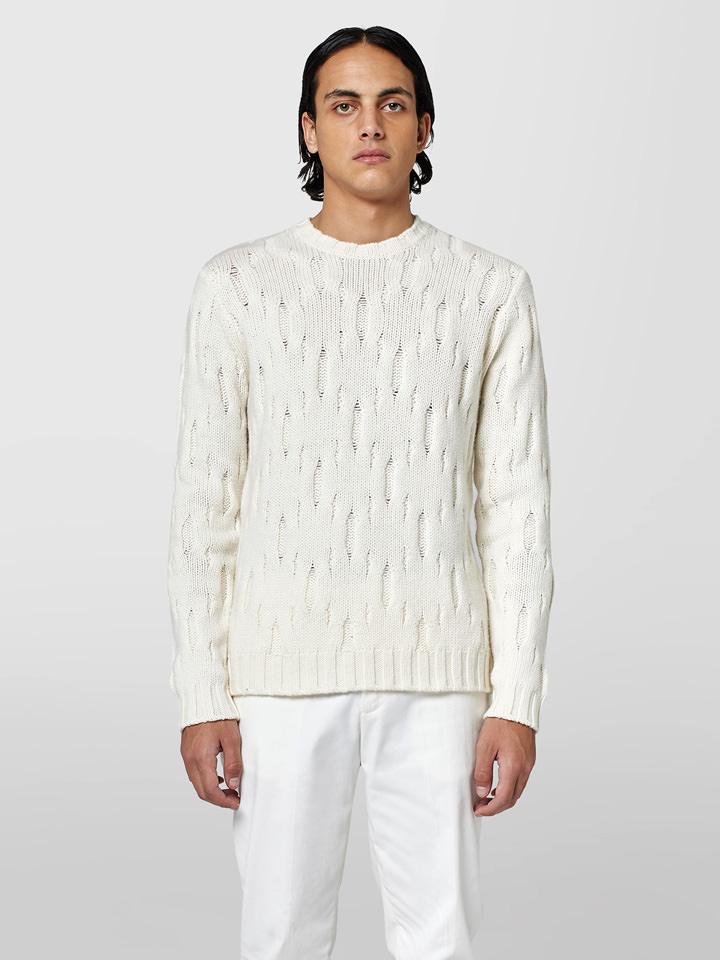 Alpha studio GIROCOLLO SPECIAL KNIT Sottocosto