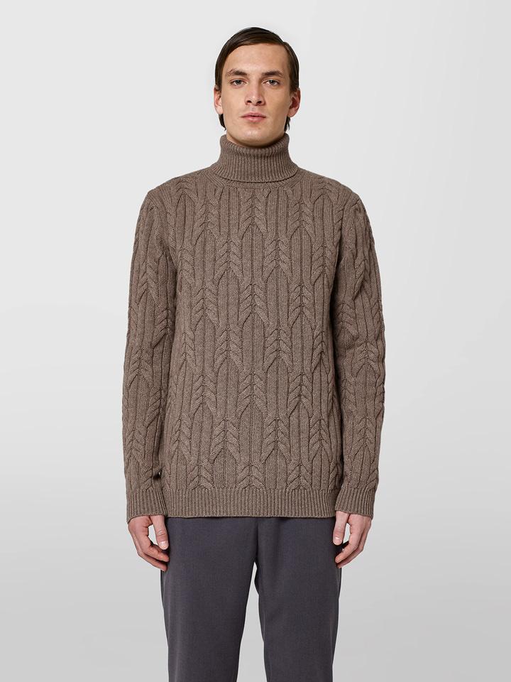 Alpha studio CICLISTA IN CASHMERE TRECCIA Economico