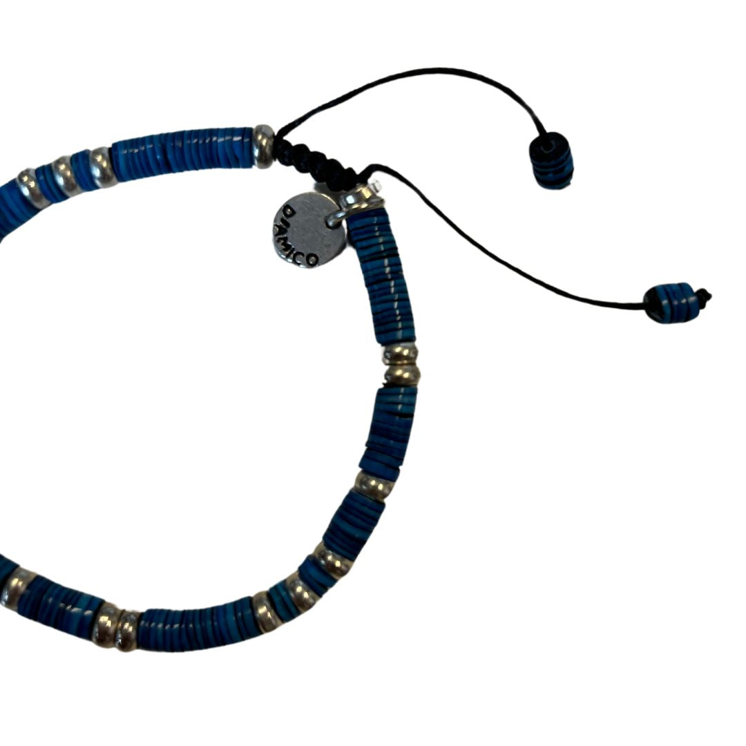D'AMICO BRACCIALE MADREPERLA SHELL TURCHESE Sostegno trimestrale
