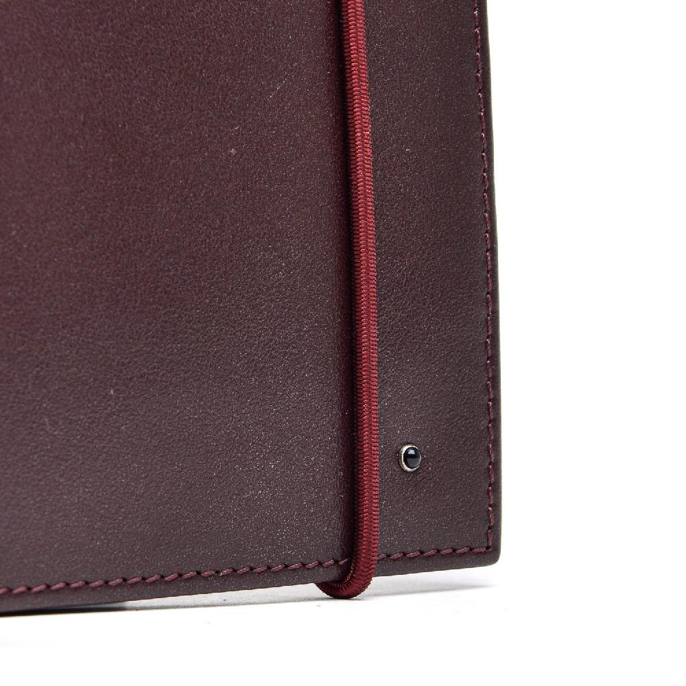 D'AMICO Portafoglio Classico Pieghevole 1 lato Pelle Bordeaux Flash Sale