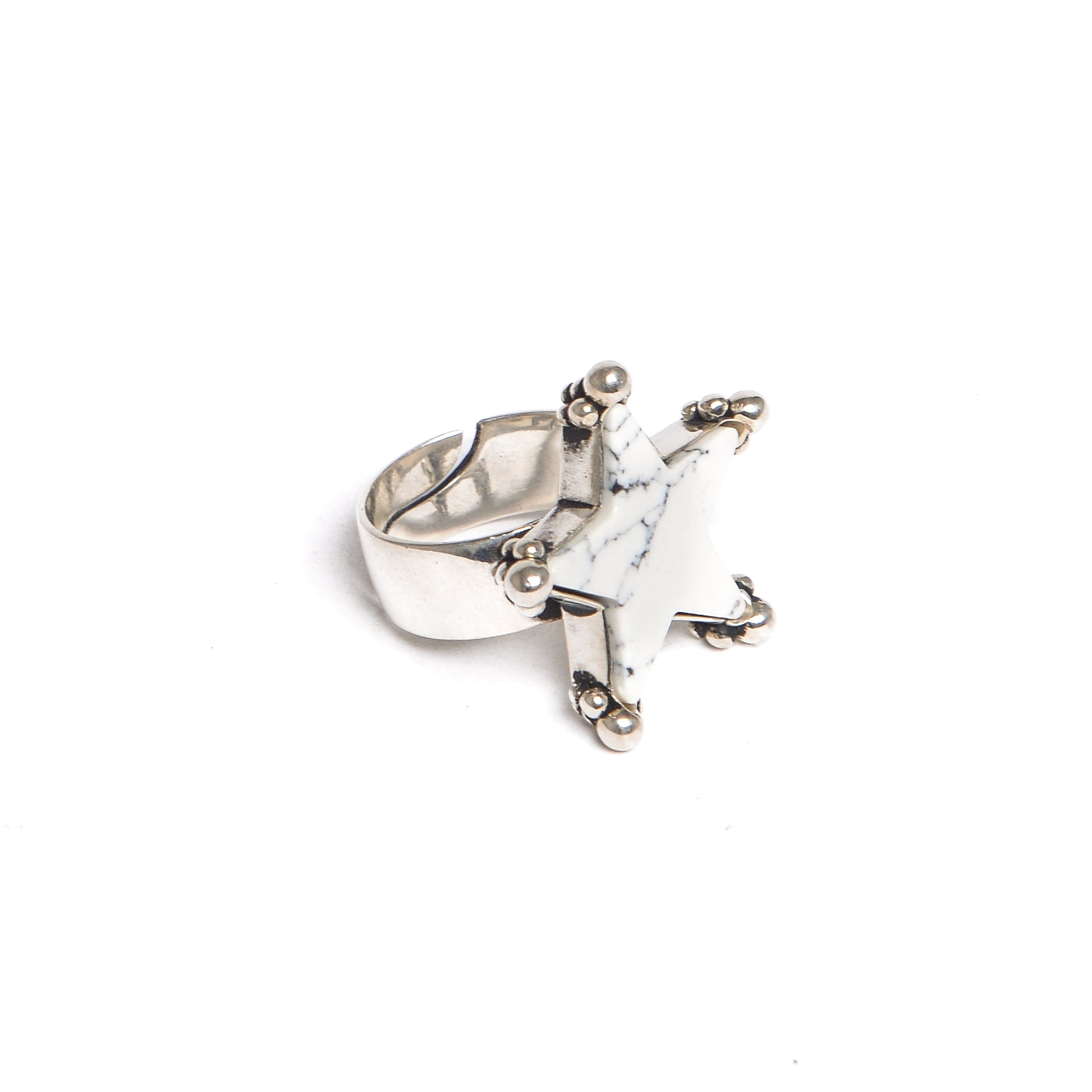 D'AMICO Anello Stella Bianco Offerte stagionali