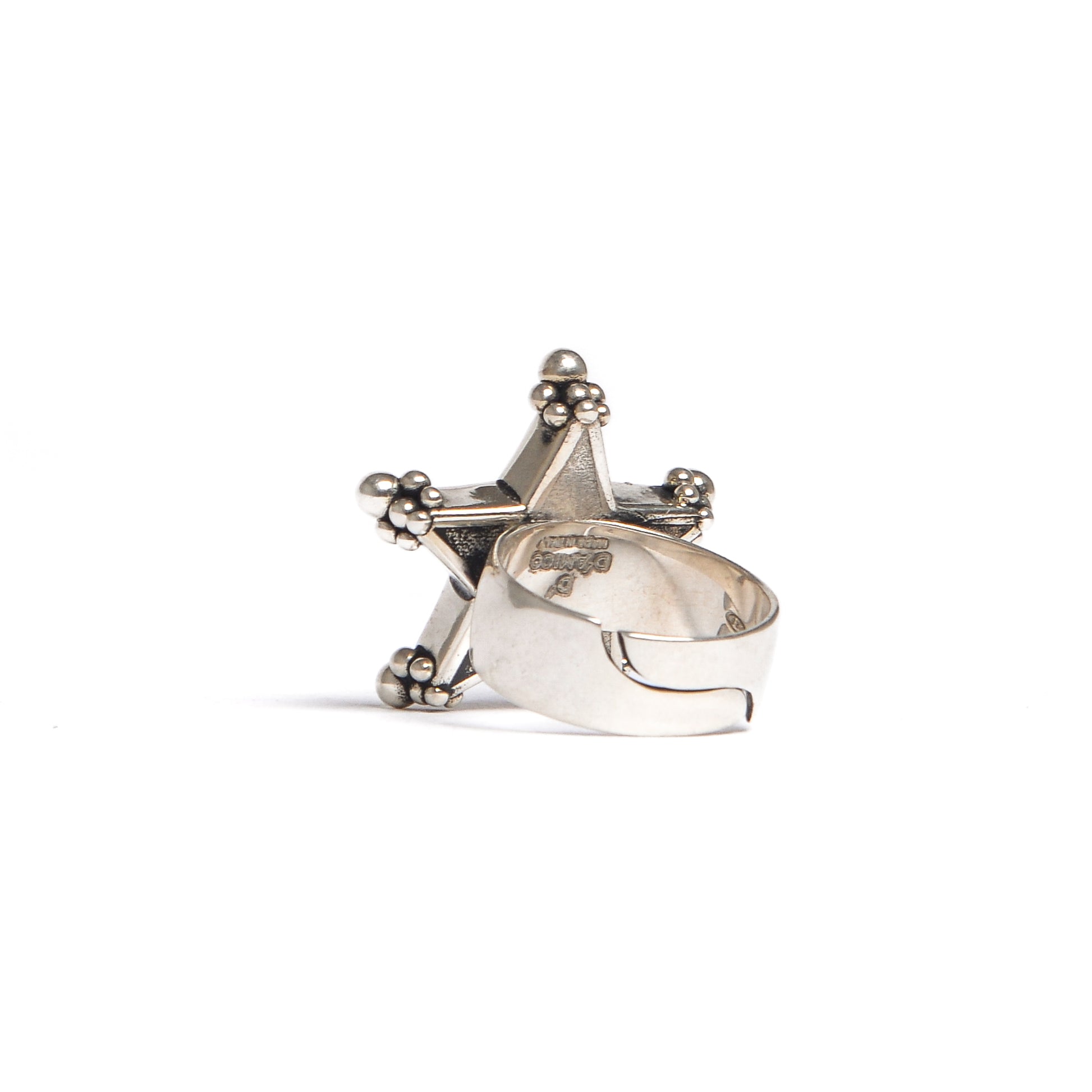 D'AMICO Anello Stella Bianco Offerte stagionali