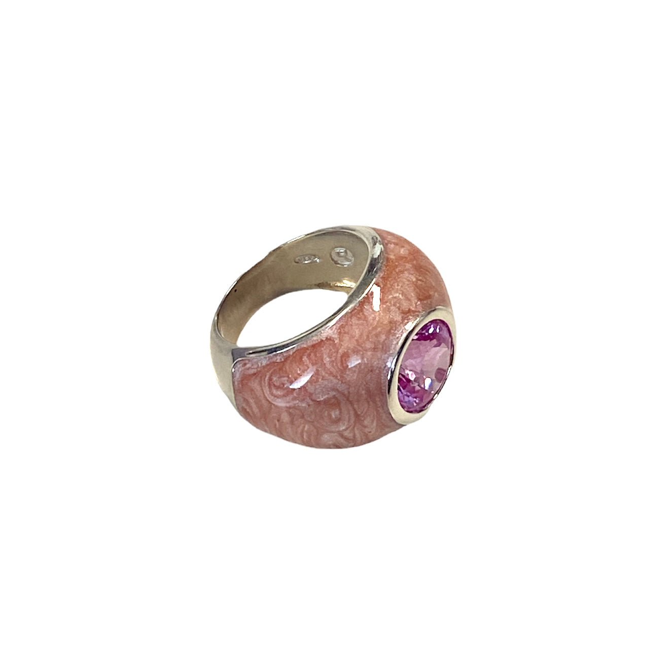 D'AMICO Anello Perlato Rosa Sconti VIP