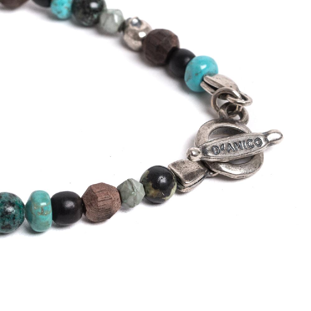 D'AMICO Bracciale Fusion Turquoise Enormi sconti