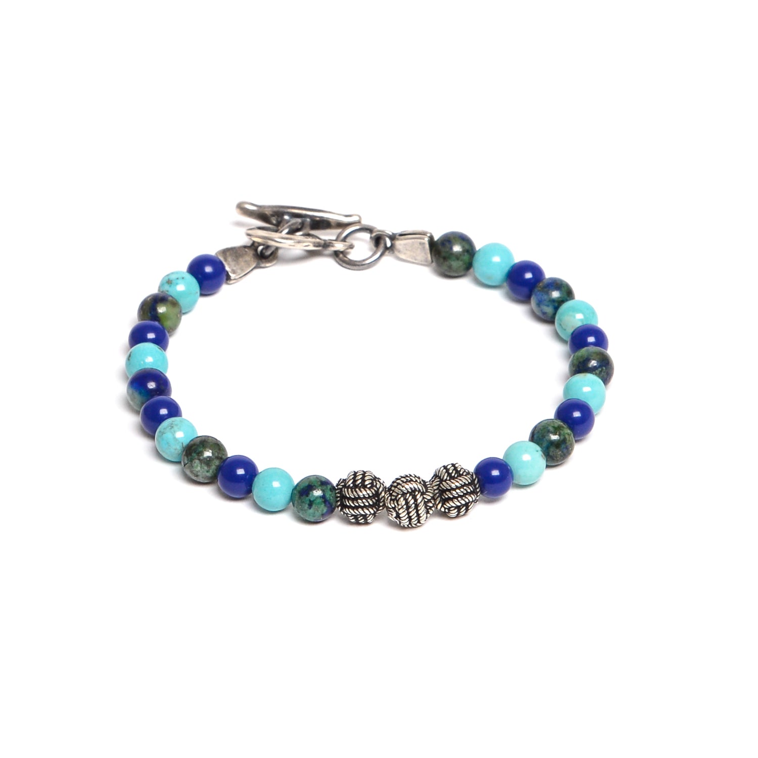 D'AMICO Bracciale Catenina Lapis + Palline Nodo Limitato a 3 giorni