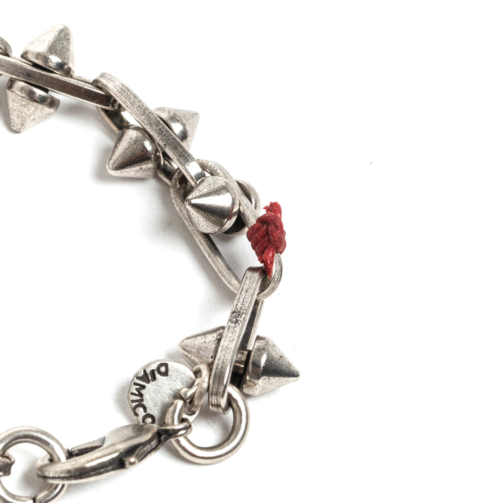 D'AMICO Bracciale Catena Borchie Consegna Veloce