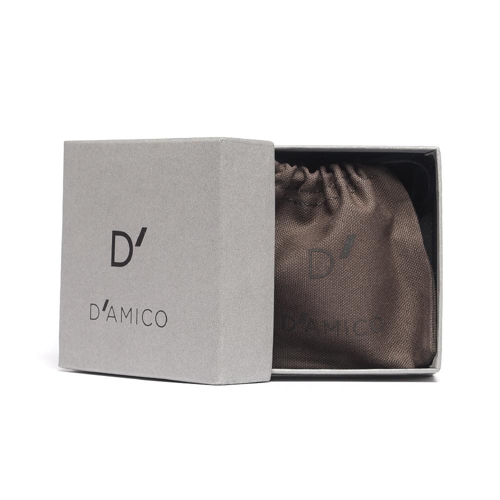 D'AMICO Cintura Cuoio Butter Doppio Ardiglione Sconto