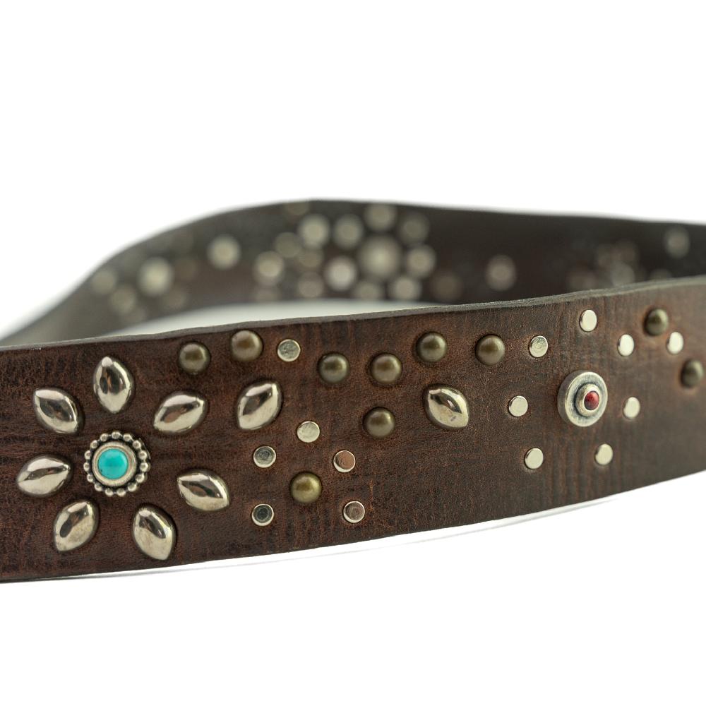 D'AMICO Cintura Cuoio Vintage + Decorazioni Offerta speciale