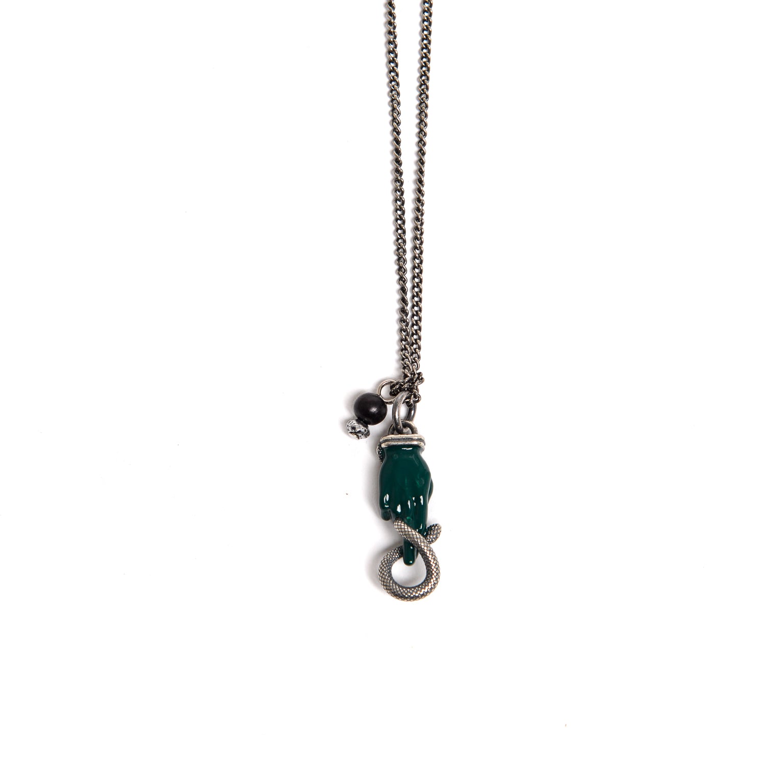 D'AMICO Collana Catenina con "Luck" Laccato Latest fashion
