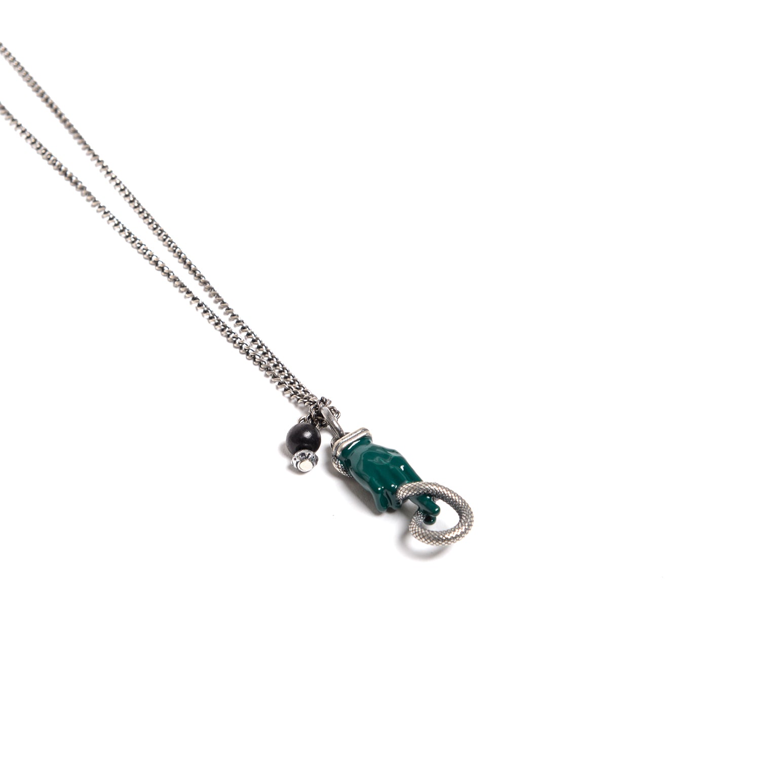D'AMICO Collana Catenina con "Luck" Laccato Latest fashion