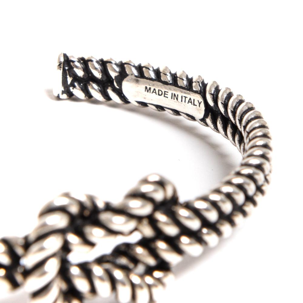 D'AMICO Bracciale Schiava Torchon Nodo Piano Bestseller