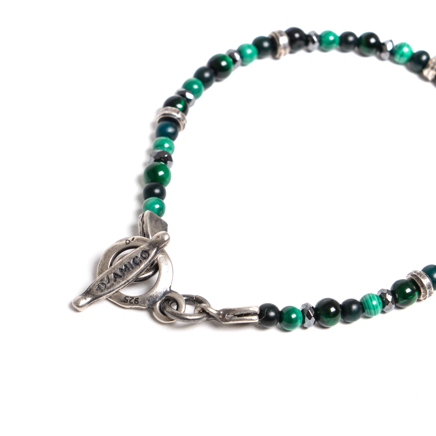 D'AMICO Bracciale Catena Fusion Green Offerte giornaliere