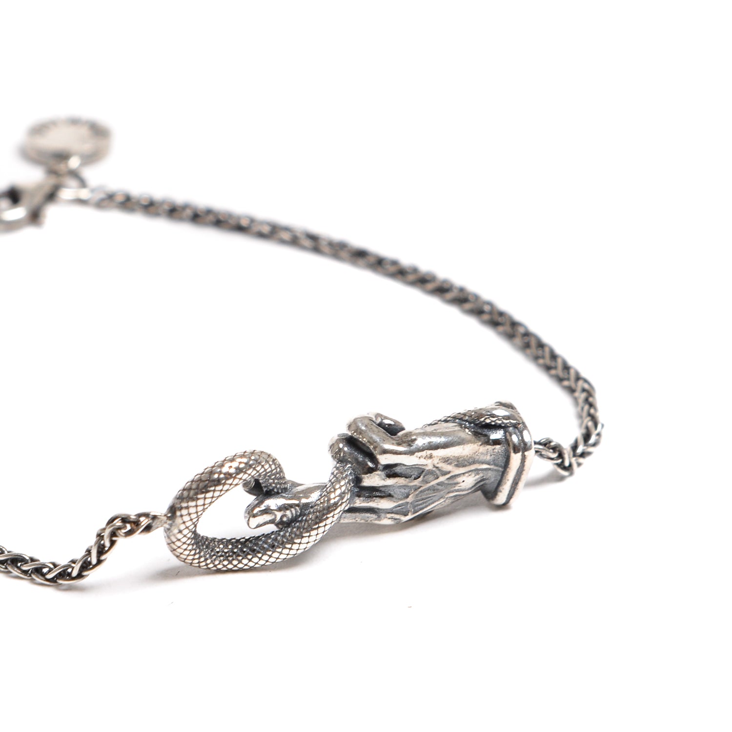 D'AMICO Bracciale Catenina con "Good Luck" Argento Sconti VIP