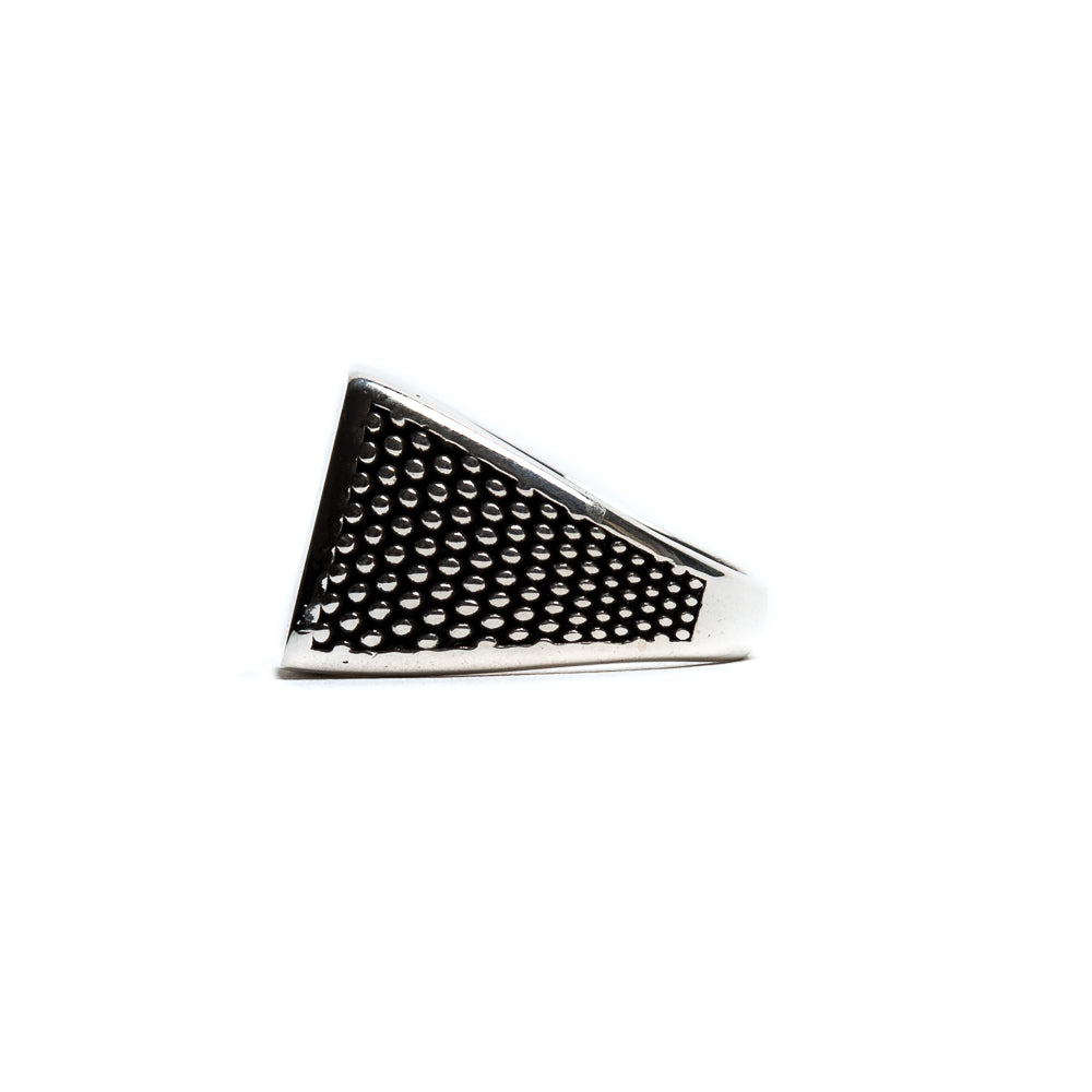 D'AMICO Anello Dupont Quadrato con Lacca Nera Only for today